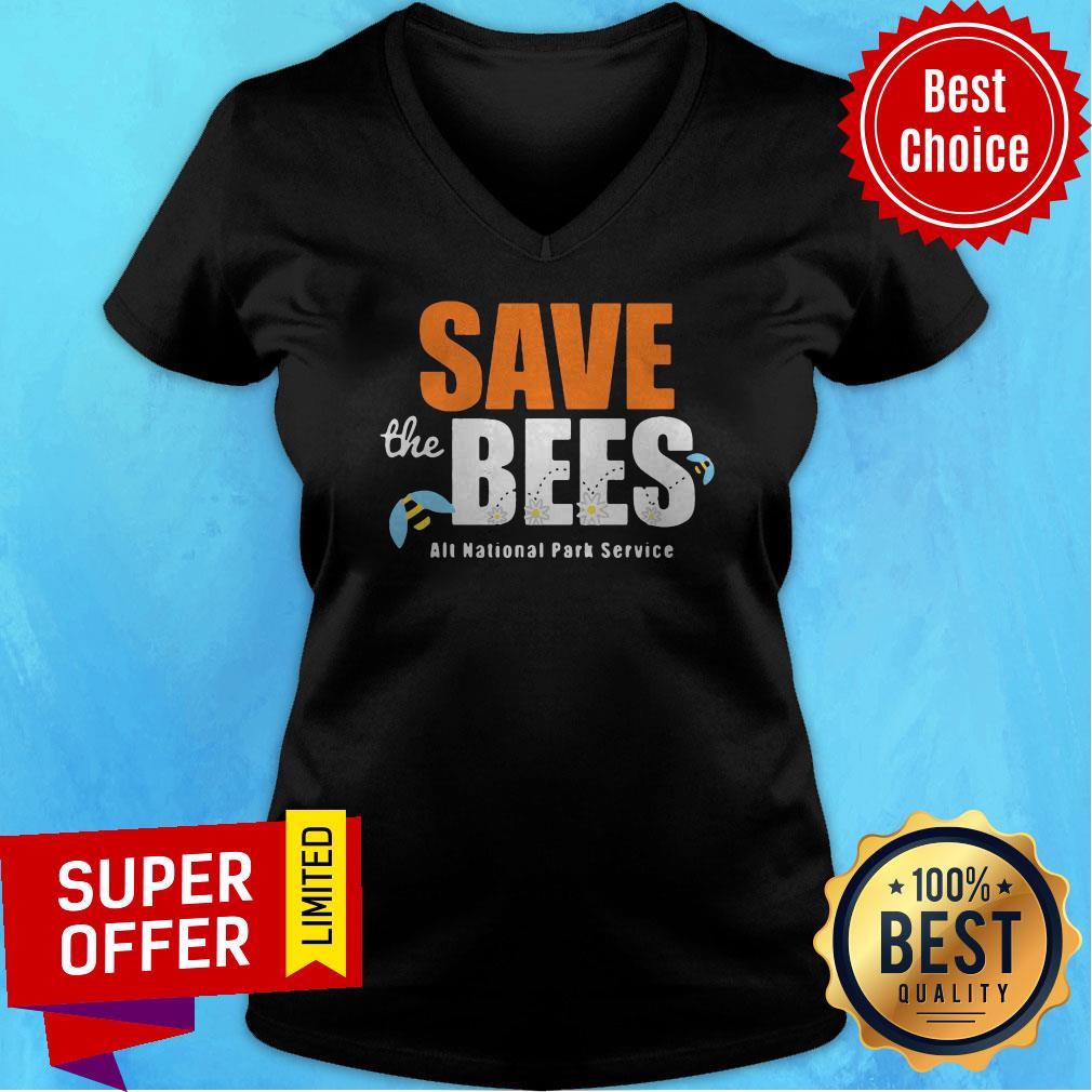 Top Save The Bees Alt National Park Service Shirt - Image 4