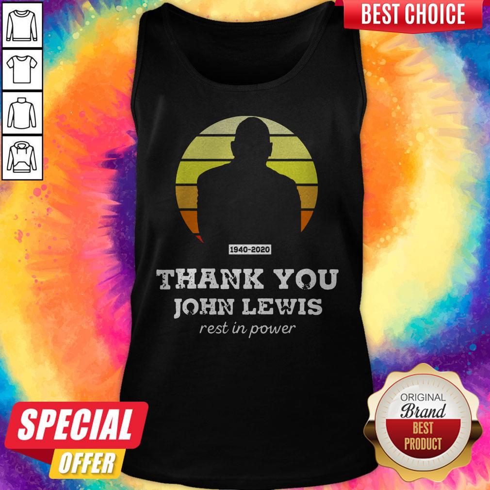 Congressman John Lewis Thank You Rest In Power Shirt - Image 3
