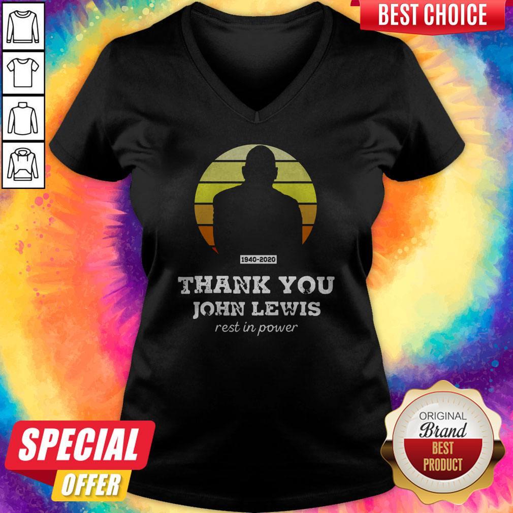 Congressman John Lewis Thank You Rest In Power Shirt - Image 2