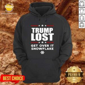 Alternative view of Top Trump Lost Get Over It Snowflake Shirt
