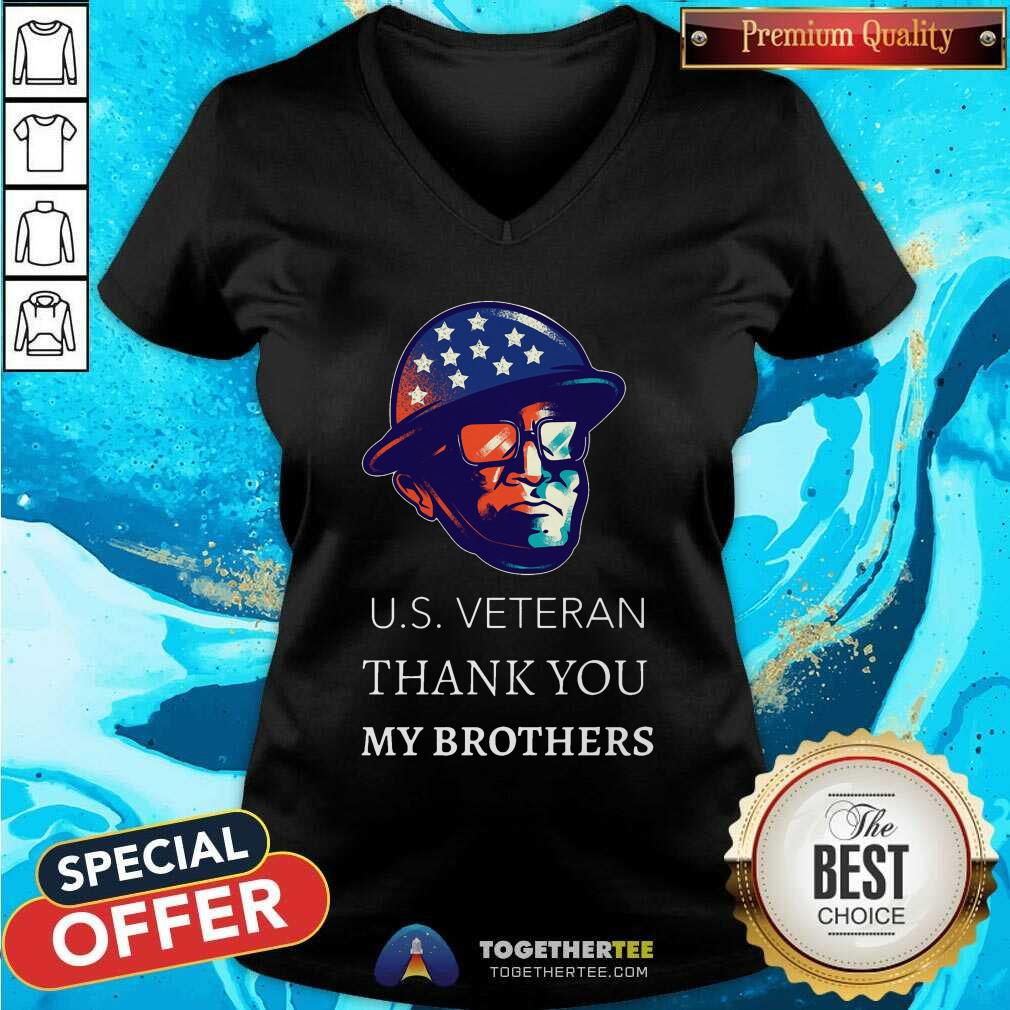 US Veteran Thank You My Brothers Shirt - Image 3