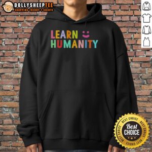 Alternative view of Cute Learn Humanity Icon Smile T-Shirt