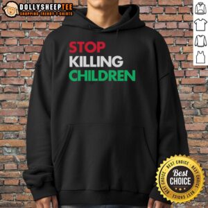 Alternative view of Official Stop Killing Children T-Shirt