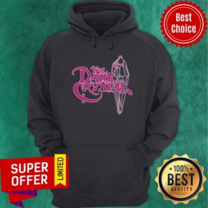 Alternative view of Dark Crystal 80's Movie Bright Logo Adult Ringer Shirt