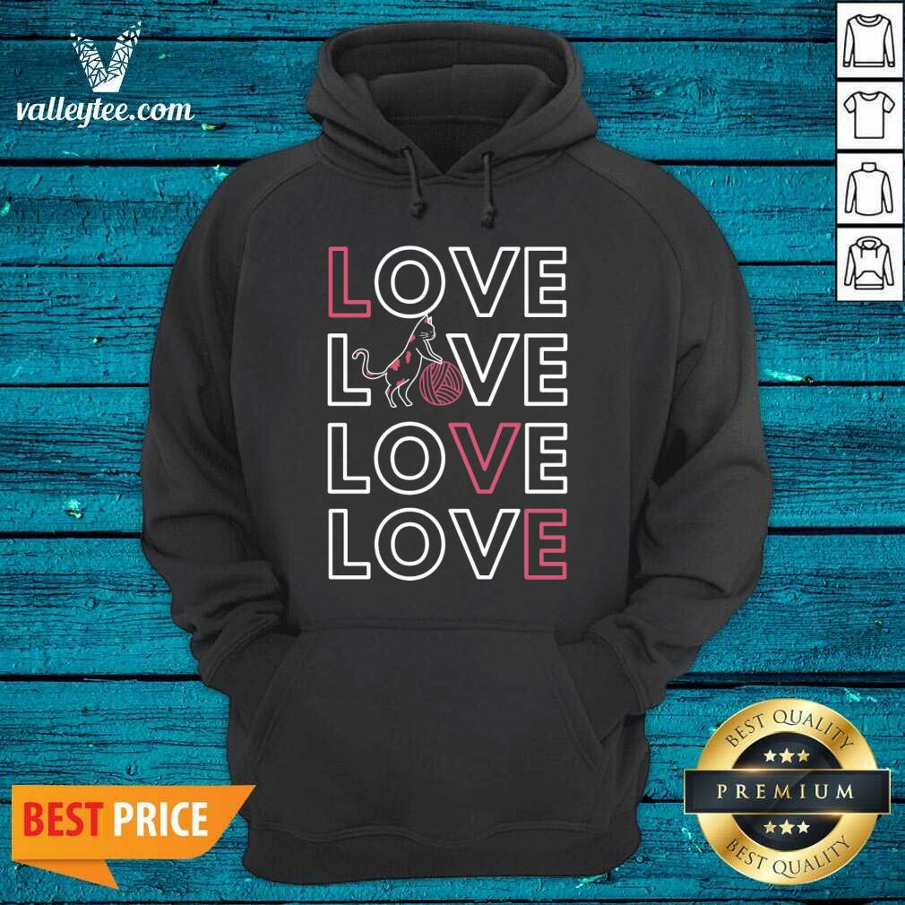 Lovely Cat Valentines Day Gift For Cat Lovers Shirt - Image 2