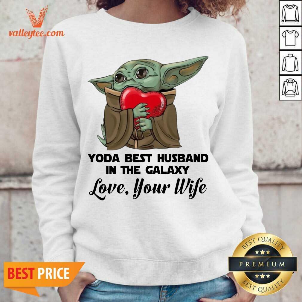 Luxury Yoda Best Husband In The Galaxy Love Your Boyfriend Shirt - Image 3