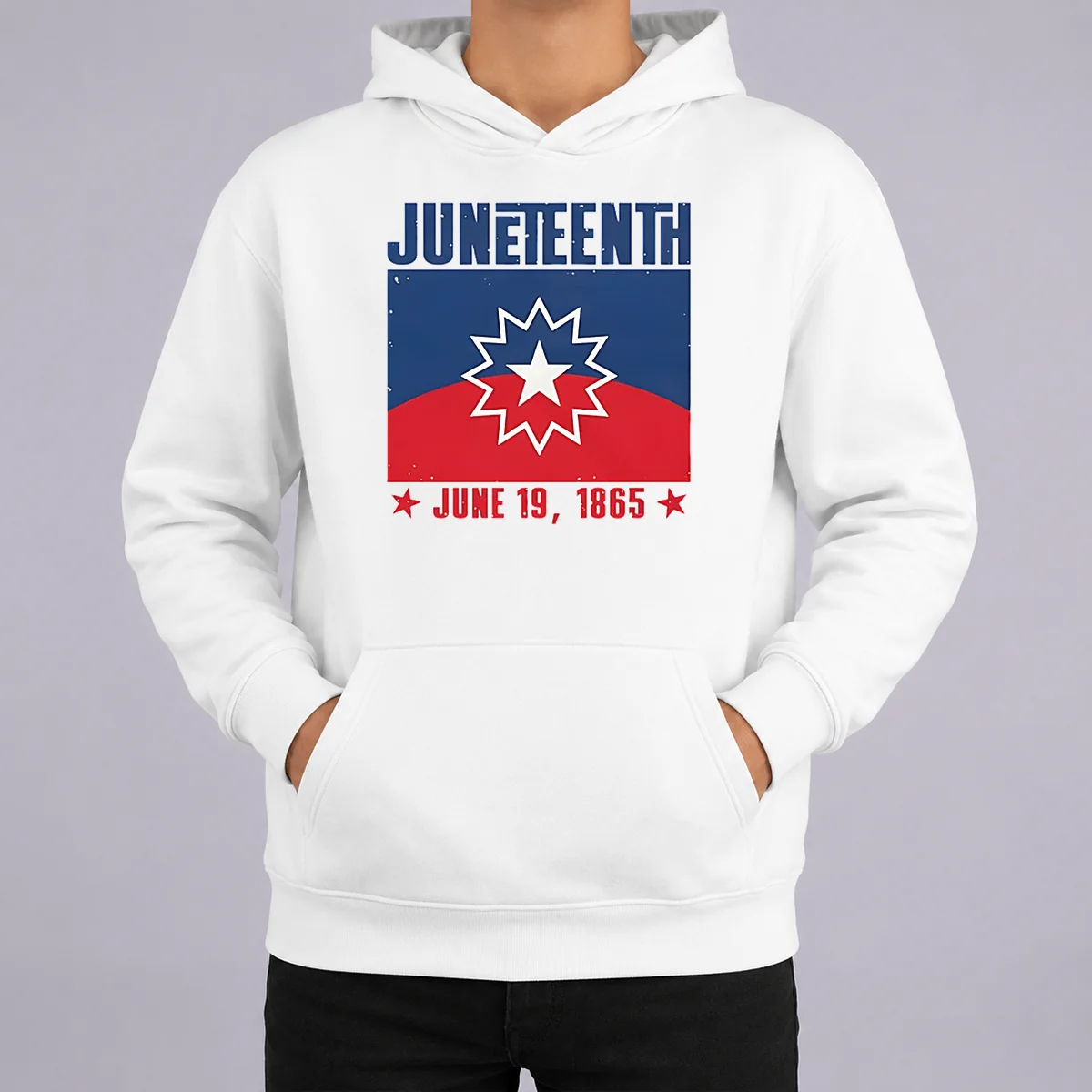 Nice Juneteenth Red White Blue Freedom Flag 1865 Emancipation Day Shirt - Image 5