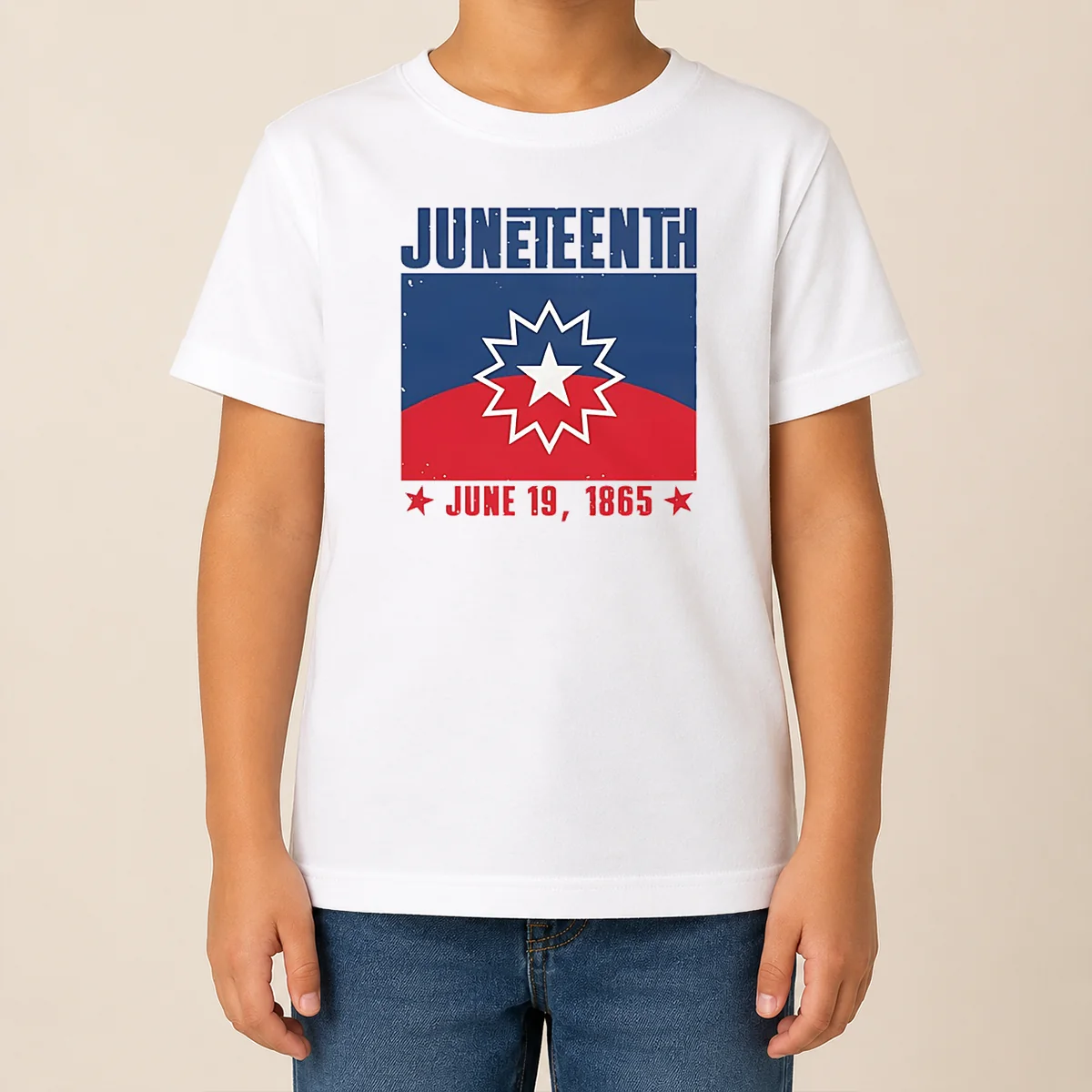 Nice Juneteenth Red White Blue Freedom Flag 1865 Emancipation Day Shirt - Image 9