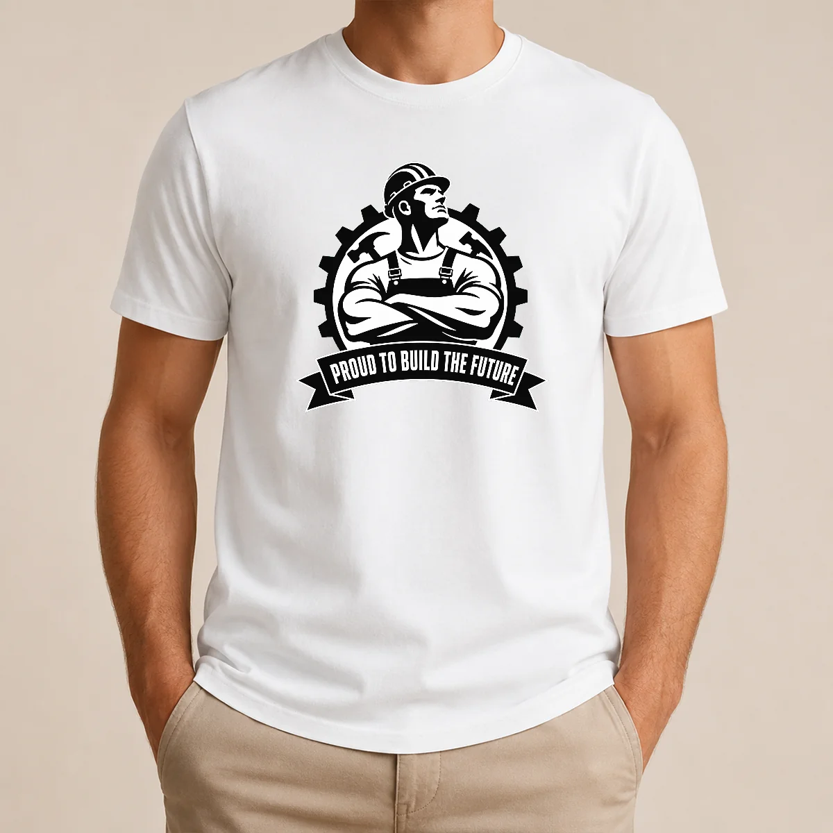 Top Hot Labour Day Proud Worker Silhouette Shirt
