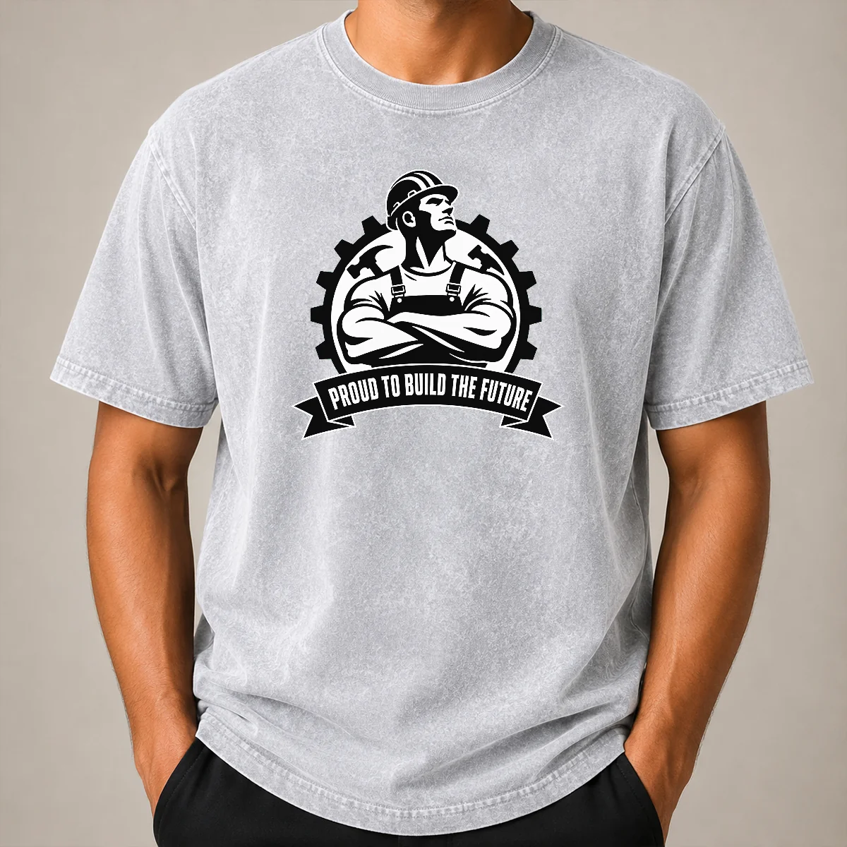 Top Hot Labour Day Proud Worker Silhouette Shirt - Image 8