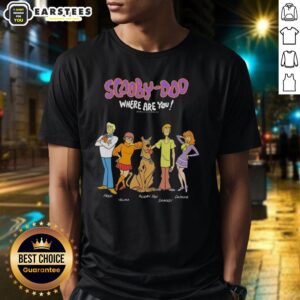 Awesome Scooby-Doo Where Are You 1970 Shaggy Fred Daphne Velma Cartoon T-Shirt