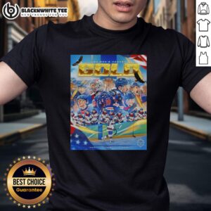 Official Olympics USA Men's Hockey Gold T-Shirt