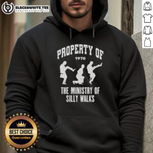 Alternative view of Official Property Of The Ministry Of Silly Walks Silhouette 1970 T-Shirt