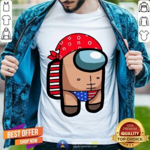 Great Ricardo Milos Among Us Crewmate Aliens Impostor Shirt