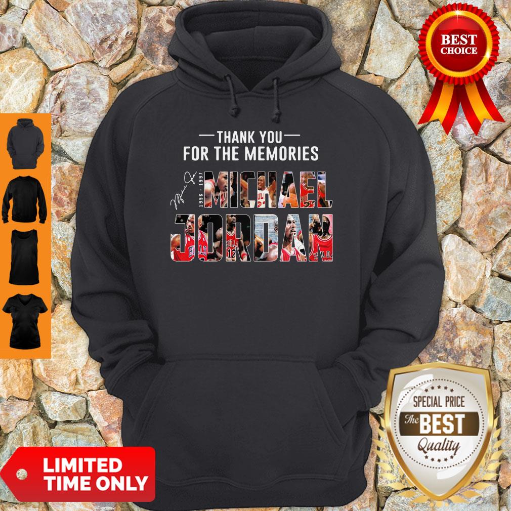 Michael Jordan 1996 1997 Thank You For The Memories Signature Shirt - Image 2