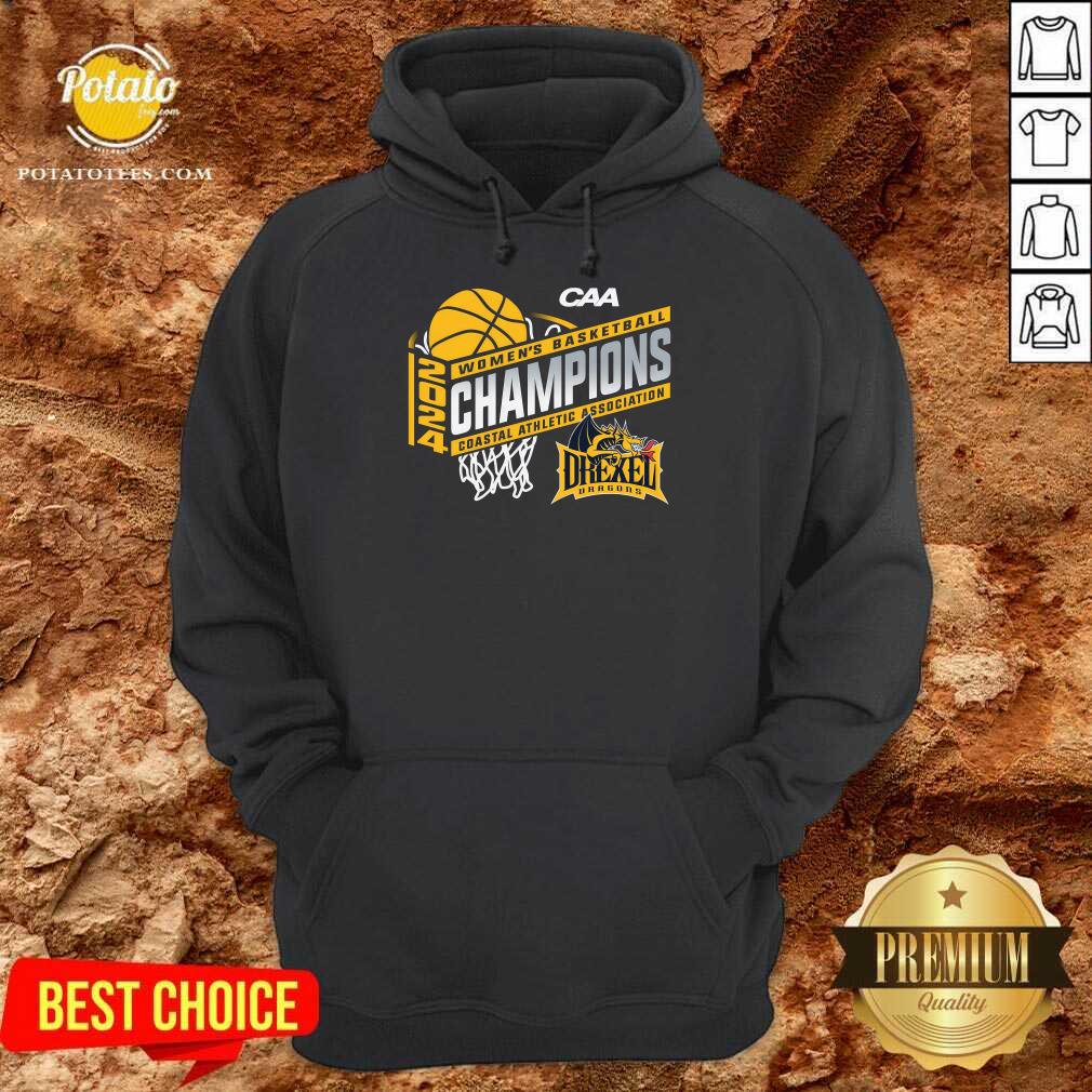 Drexel Dragon 2024 CAA Basketball Conf Tourney Champs T-shirt - Image 5