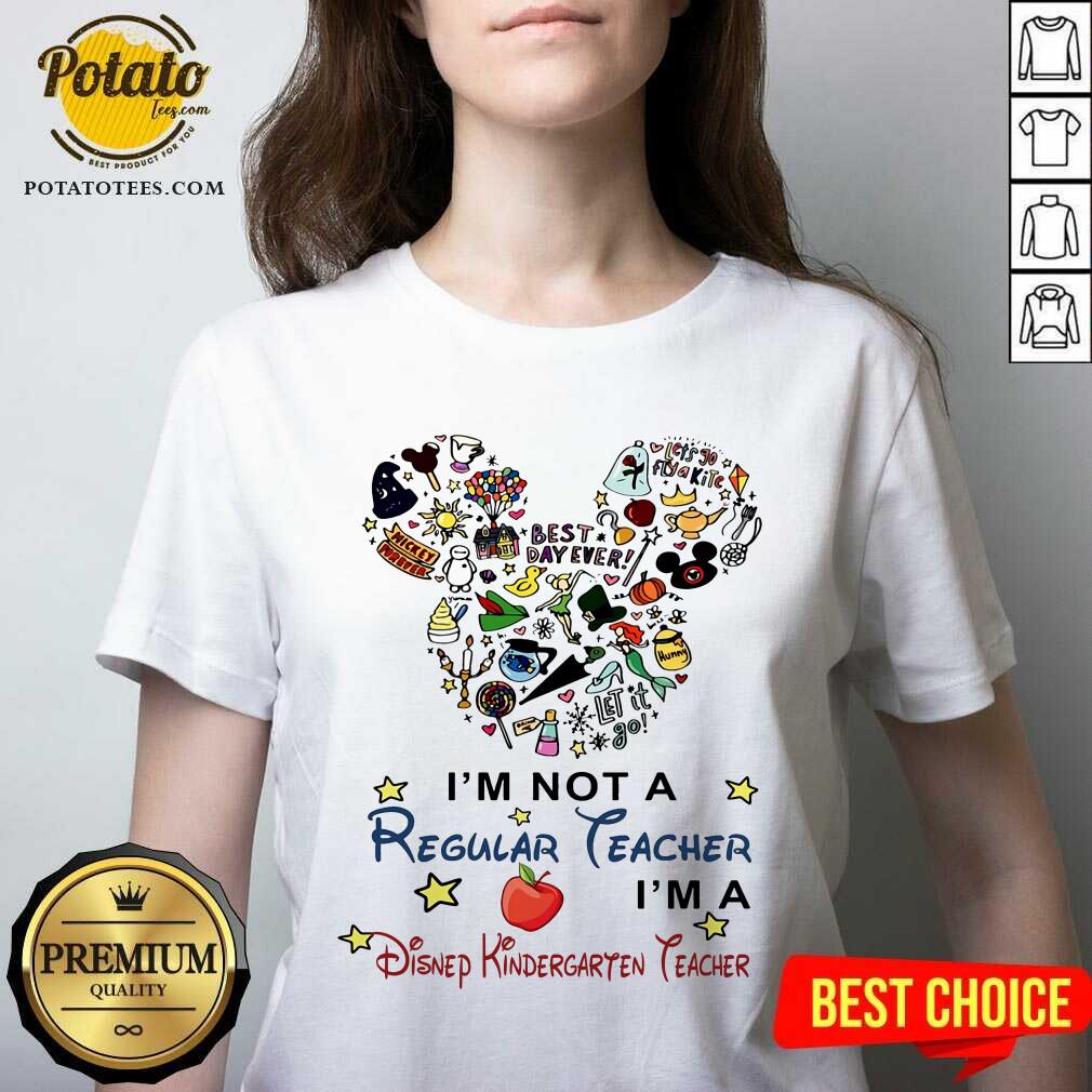 I'M Not A Regular Teacher Mickey Shirt - Image 2
