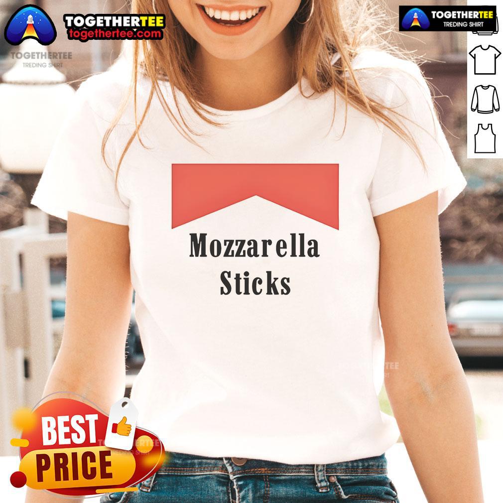 Good Mozzarella Sticks Logo T-Shirt - Image 3