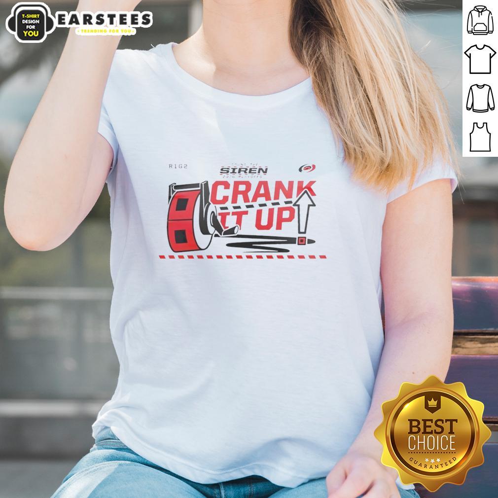 Hot Carolina Hurricanes Crank It Up T-Shirt - Image 3