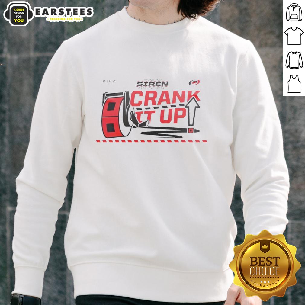 Hot Carolina Hurricanes Crank It Up T-Shirt - Image 5