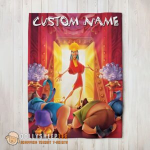 Perfect Disney Cartoon The Emperor's New Groove Blanket Fleece Customized Blanket