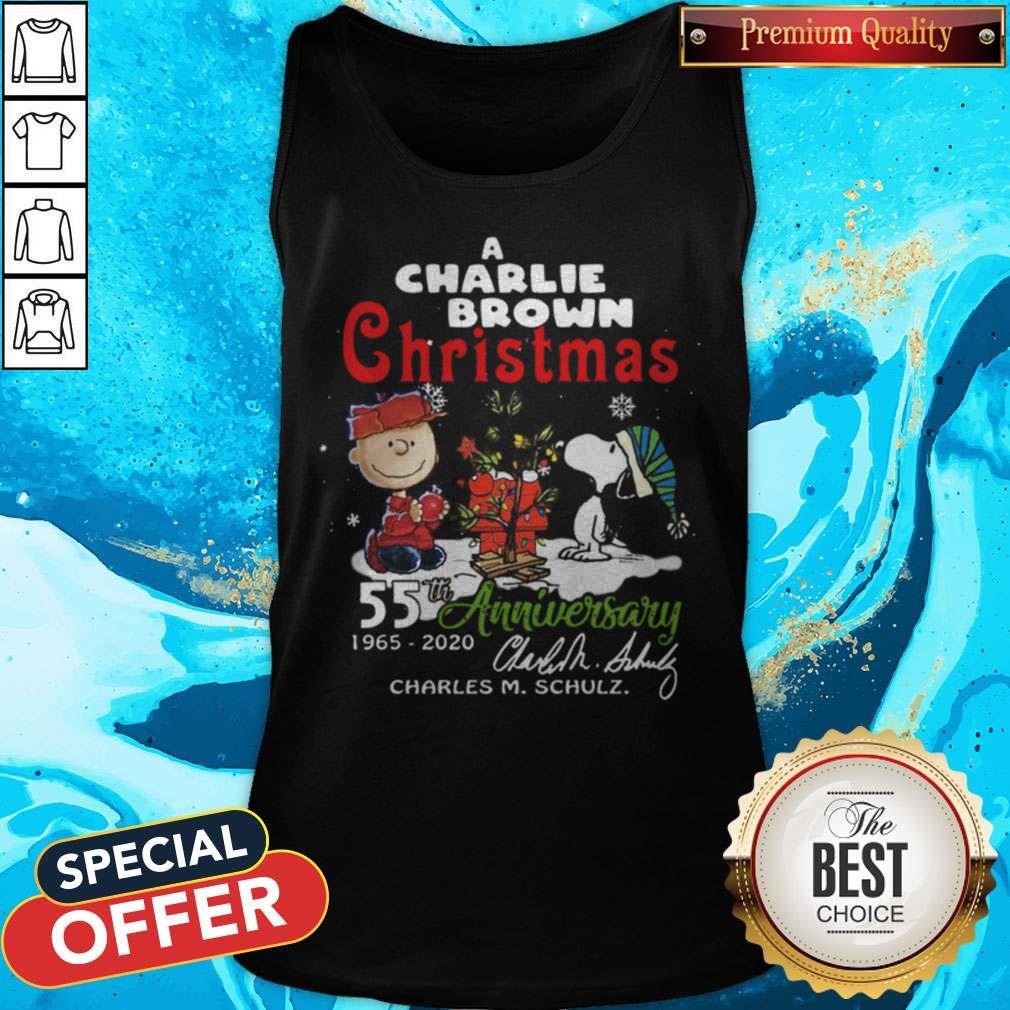 A Charlie Brown Christmas 55th Anniversary 1965 2020 Signature Shirt - Image 5