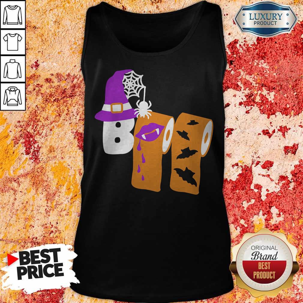 Funny Boo Witch Toilet Halloween Shirt - Image 5