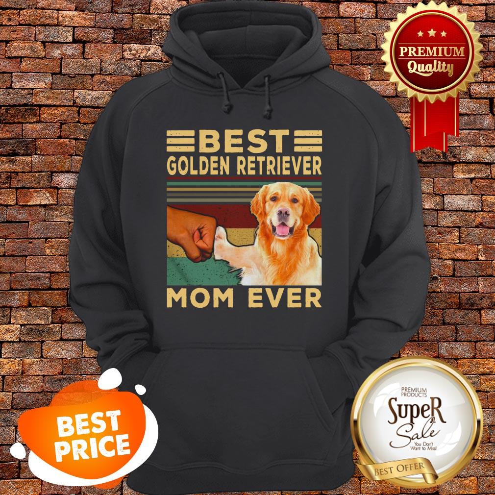 Nice Best Golden Retriever Mom Ever Vintage Shirt - Image 5