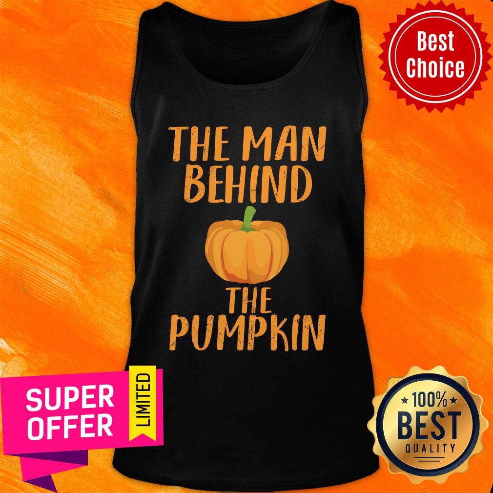 The Man Behind The Pumpkin Halloween Shirt - Image 4