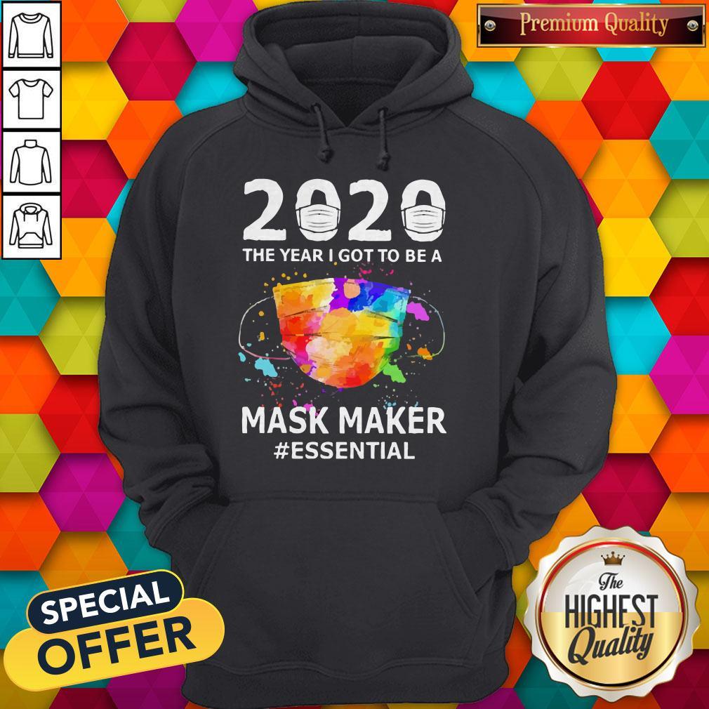 2020 The Years I Got To Be A Mask Makes Essential Shirt - Image 3