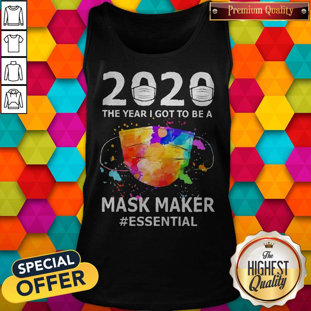 2020 The Years I Got To Be A Mask Makes Essential Shirt - Image 4