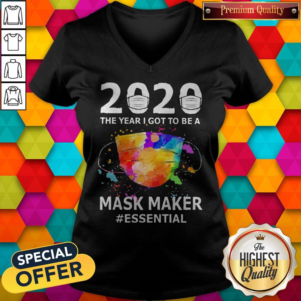 2020 The Years I Got To Be A Mask Makes Essential Shirt - Image 2