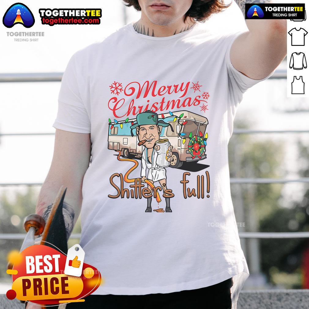 Funny Merry Christmas Shitters Full Weird Meme Cousin Eddie T-Shirt
