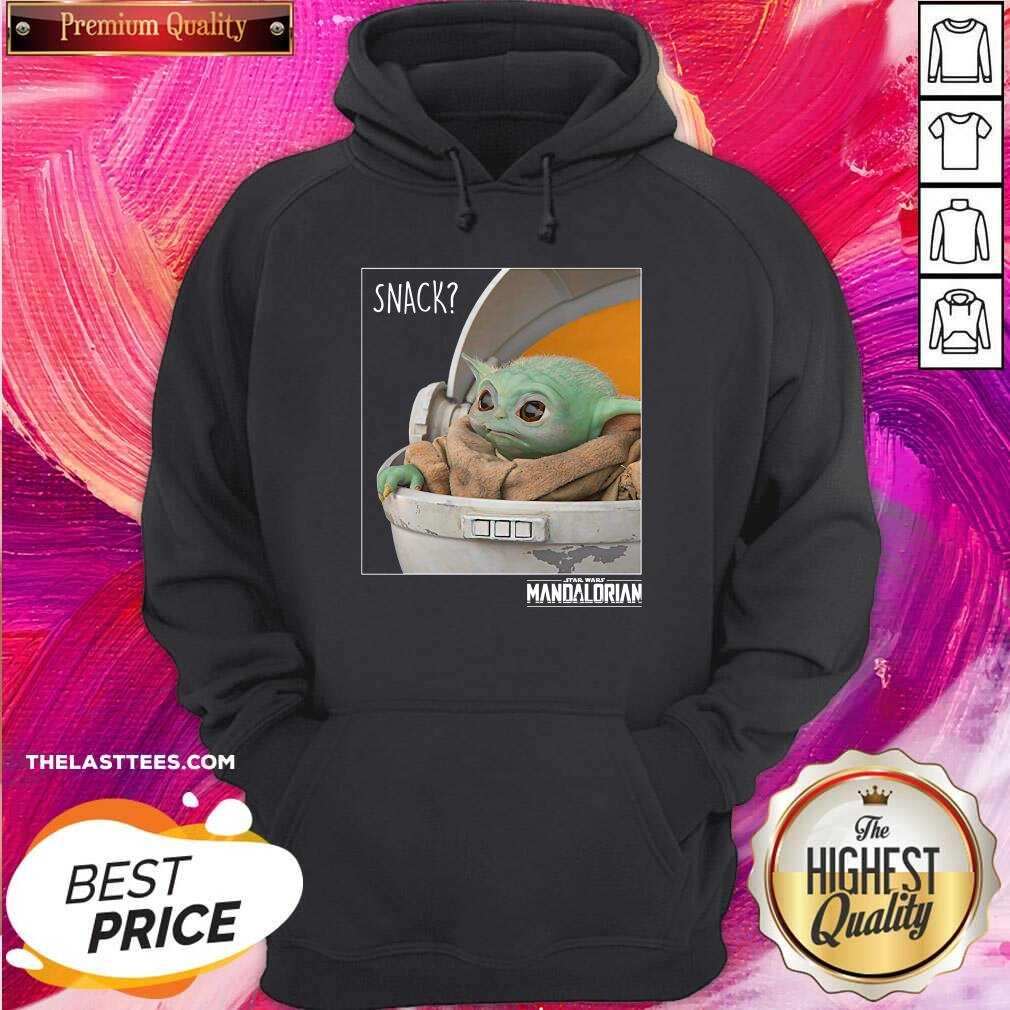Official Snack Baby Yoda The Mandalorian Star Wars Shirt - Image 2