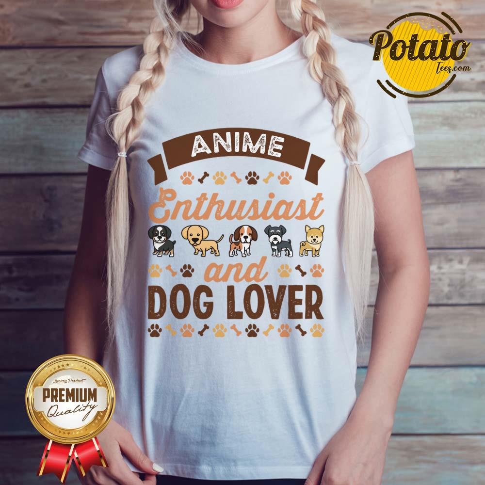 Anime Enthusiast And Dog Love Shirt - Image 3