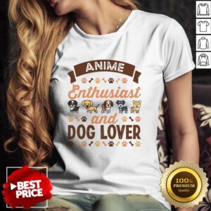 Anime Enthusiast And Dog Love Shirt