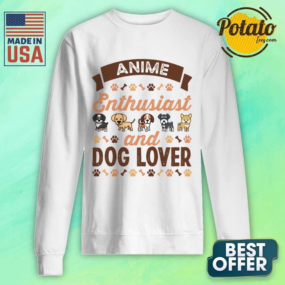 Anime Enthusiast And Dog Love Shirt - Image 2