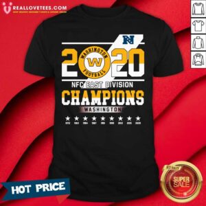 Hot 2020 Washington Football Nfc East Division Champions Washington Shirt