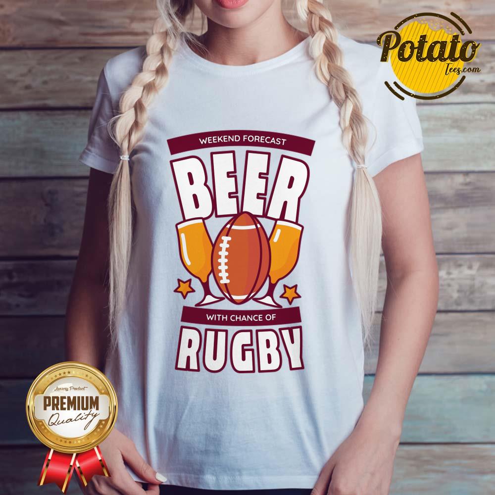 Weekend Forecast Beer With Chance Of Rugby Shirt - Image 3