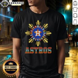 Awesome 2025 Houston Astros Baseball X Hispanic T-Shirt