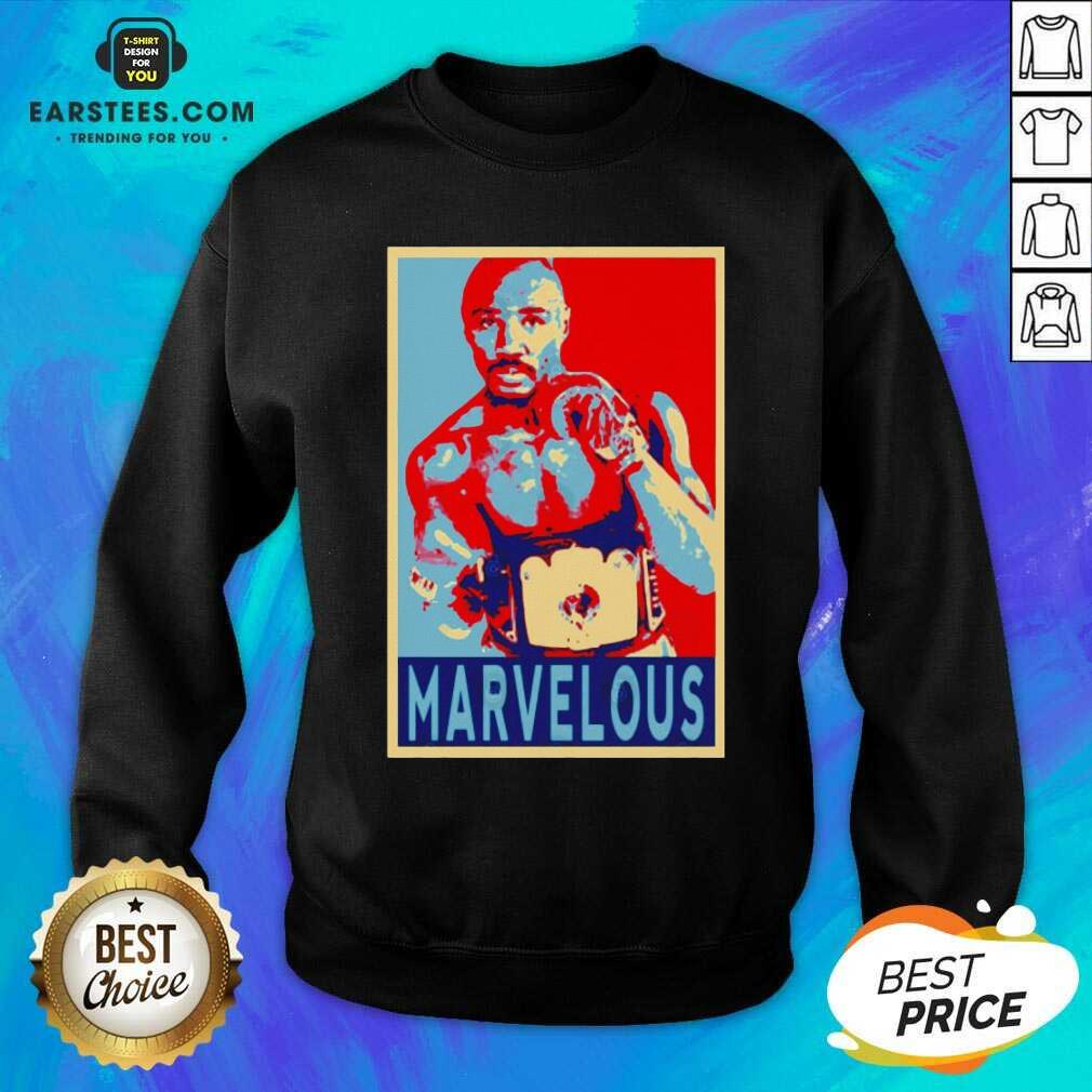 Awesome Marvin Marvelous Hagler Hope 9 Shirt - Image 3