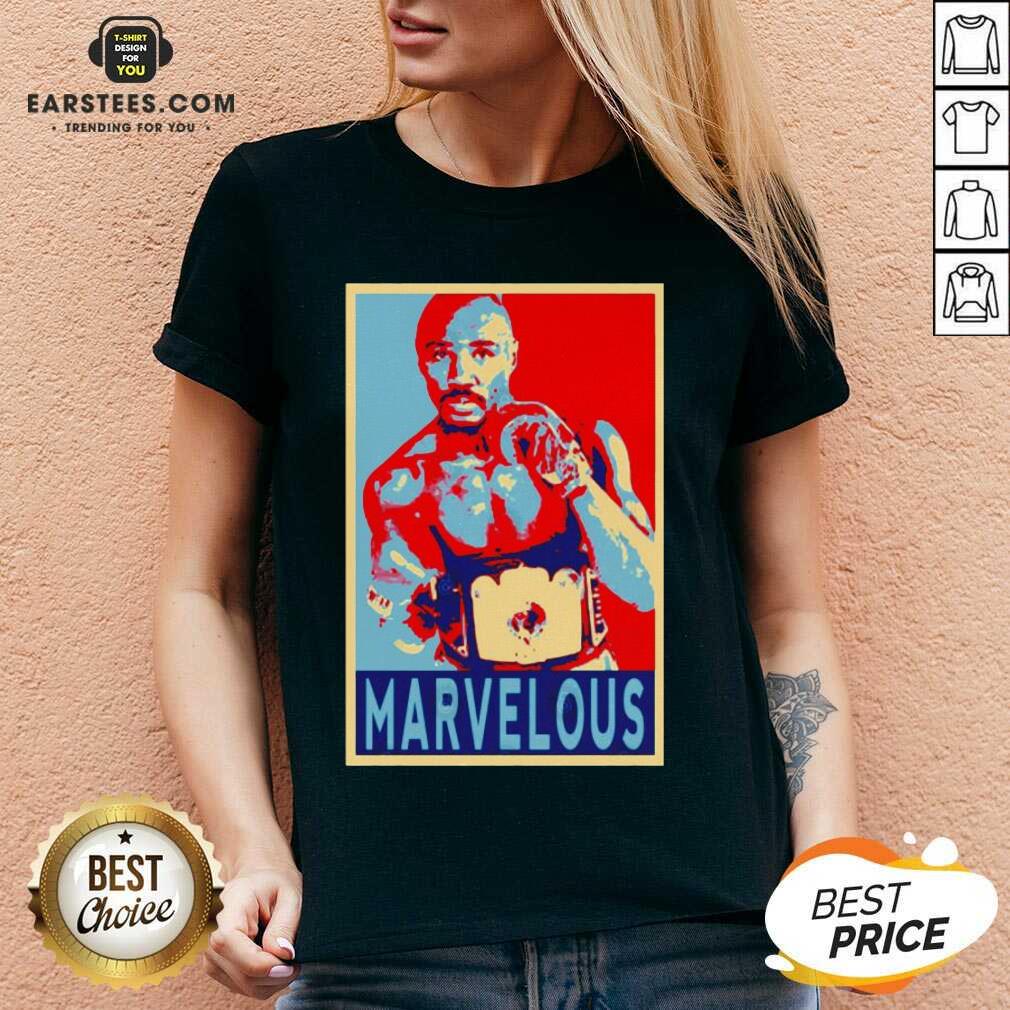 Awesome Marvin Marvelous Hagler Hope 9 Shirt - Image 5