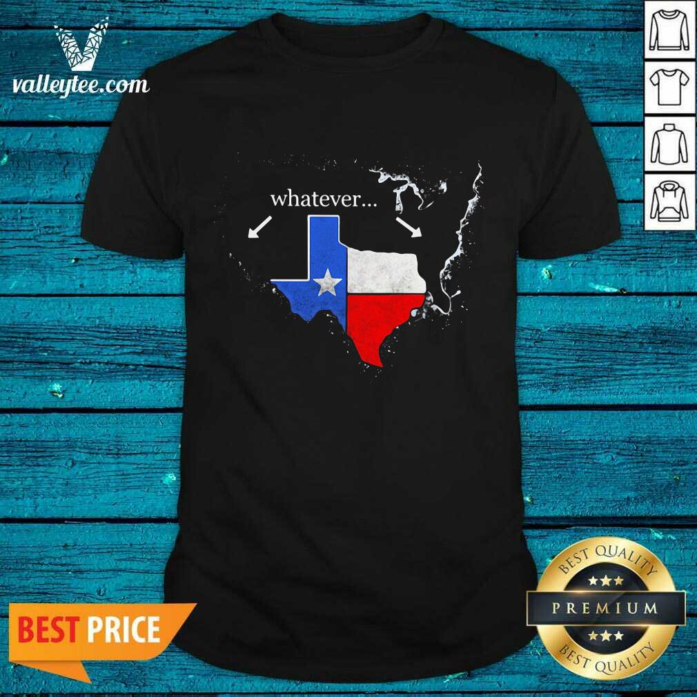 High Quality Whatever Flag Map Shirt