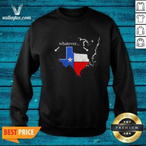 Alternative view of High Quality Whatever Flag Map Shirt