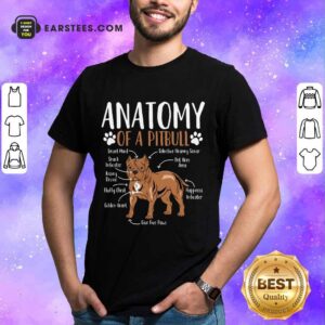 Hot Anatomy Of A Pitbull Shirt