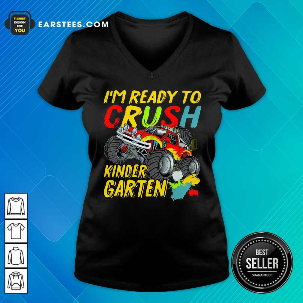 Monster Truck I'm Ready To Crush Kindergarten Shirt - Image 5