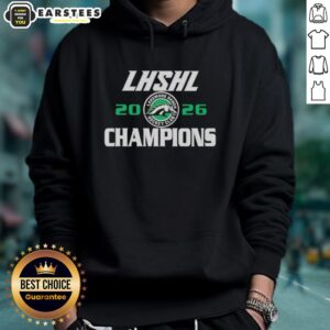 Alternative view of Good LHSHL Lakewood Ranch Champions 2026 Logo T-Shirt