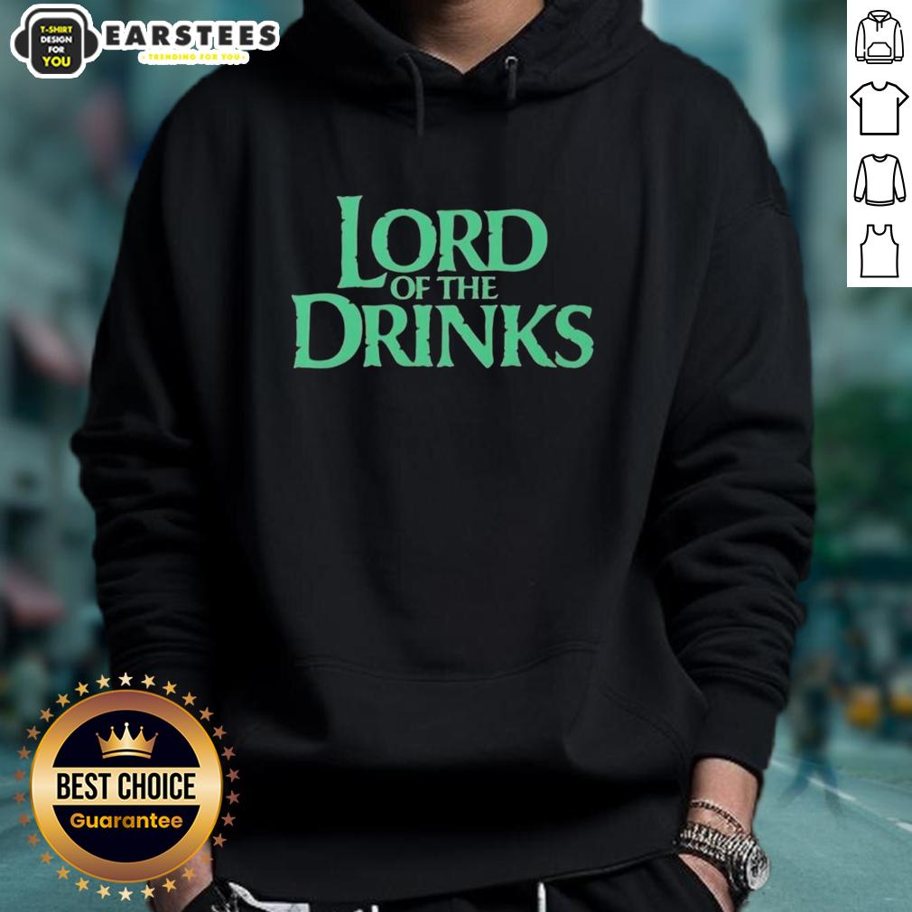 Good Lord Of The Drinks Fantasy Parody T-Shirt - Image 2