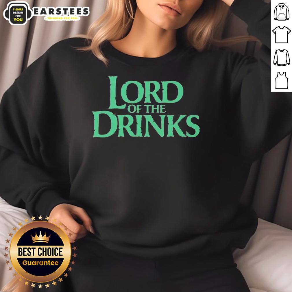 Good Lord Of The Drinks Fantasy Parody T-Shirt - Image 5