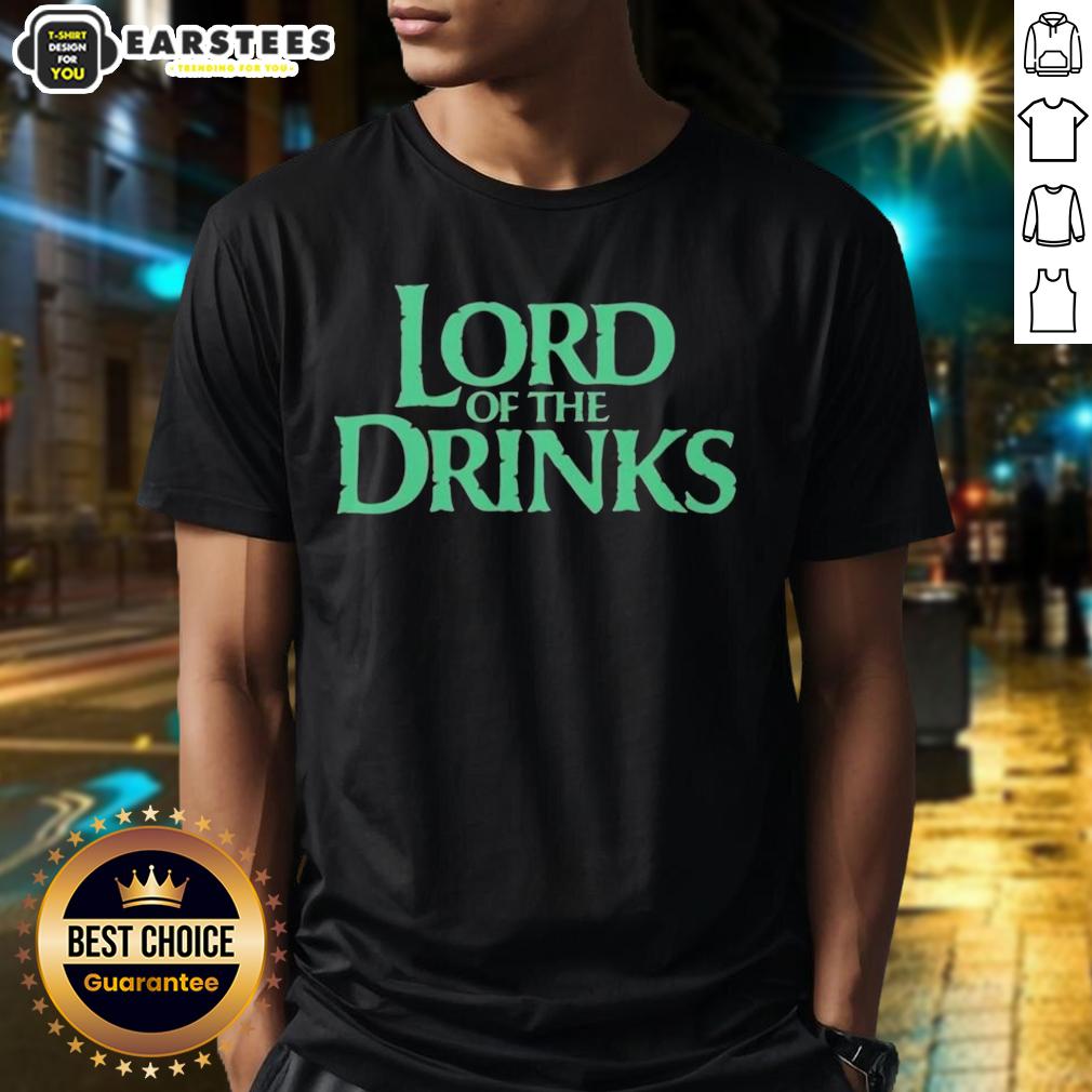Good Lord Of The Drinks Fantasy Parody T-Shirt